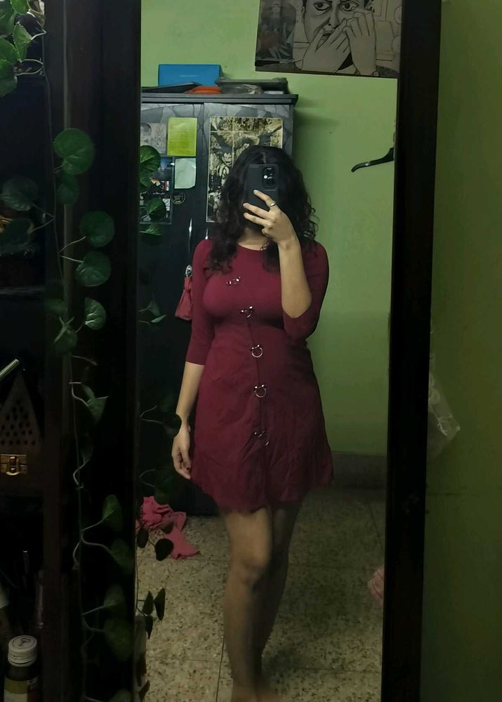 Lil Maroon Dress/Top