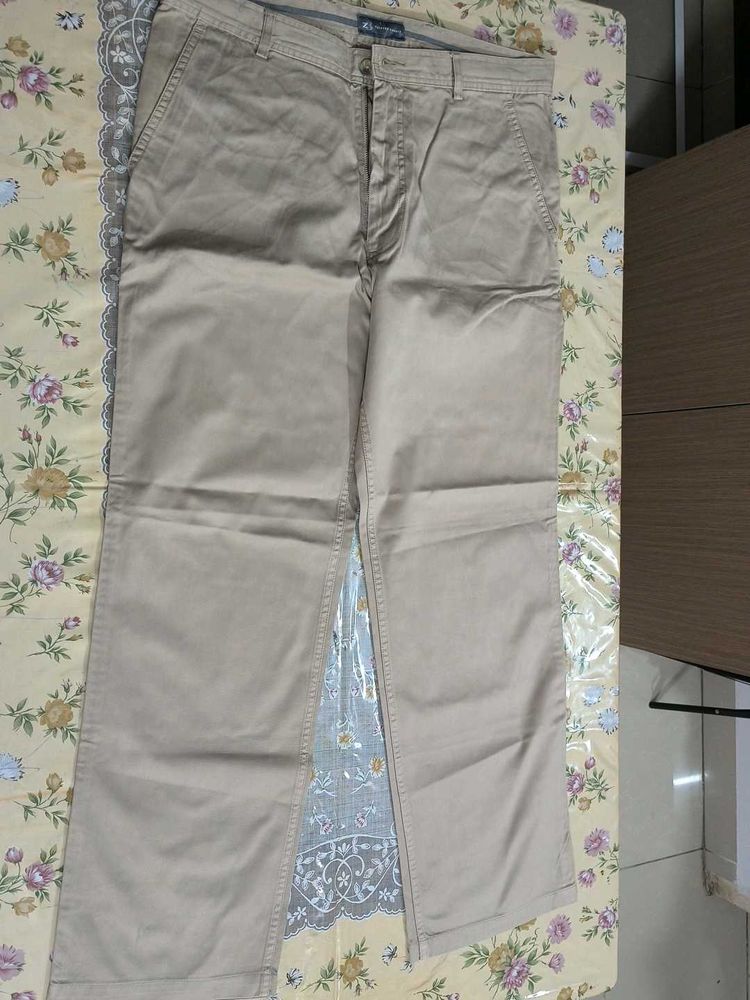 Khaki Casual Pants