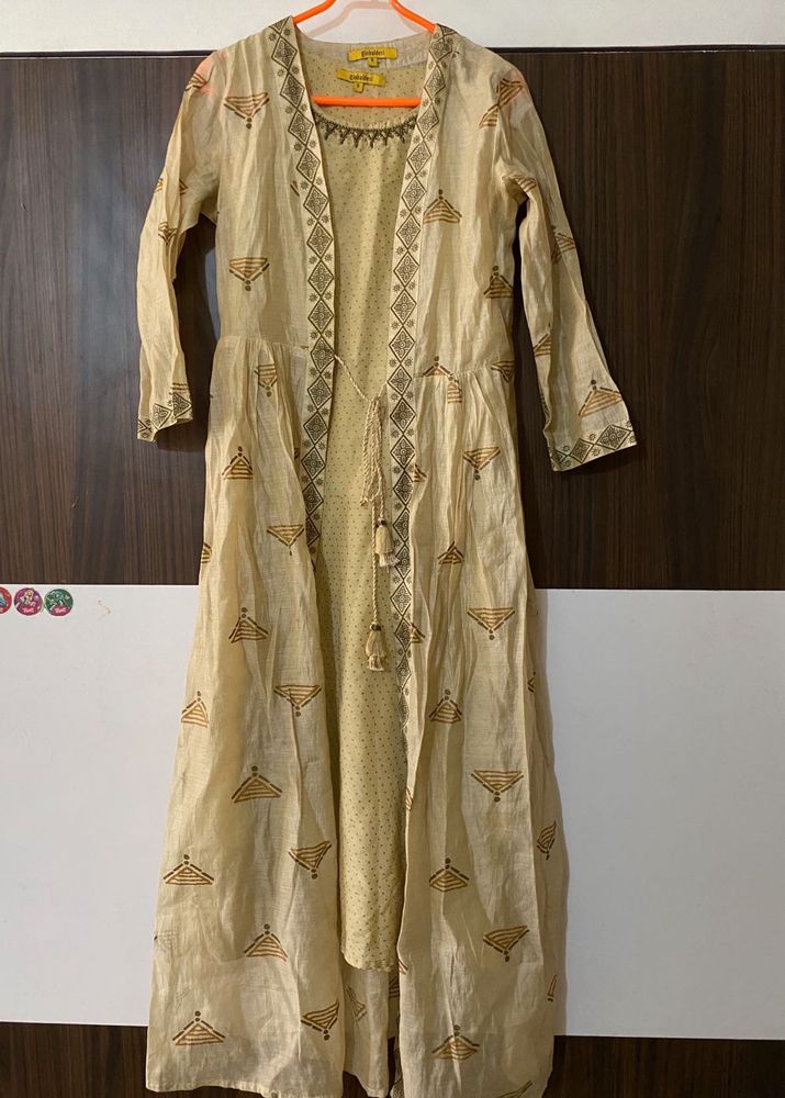 2 Pc Ethnic Gown