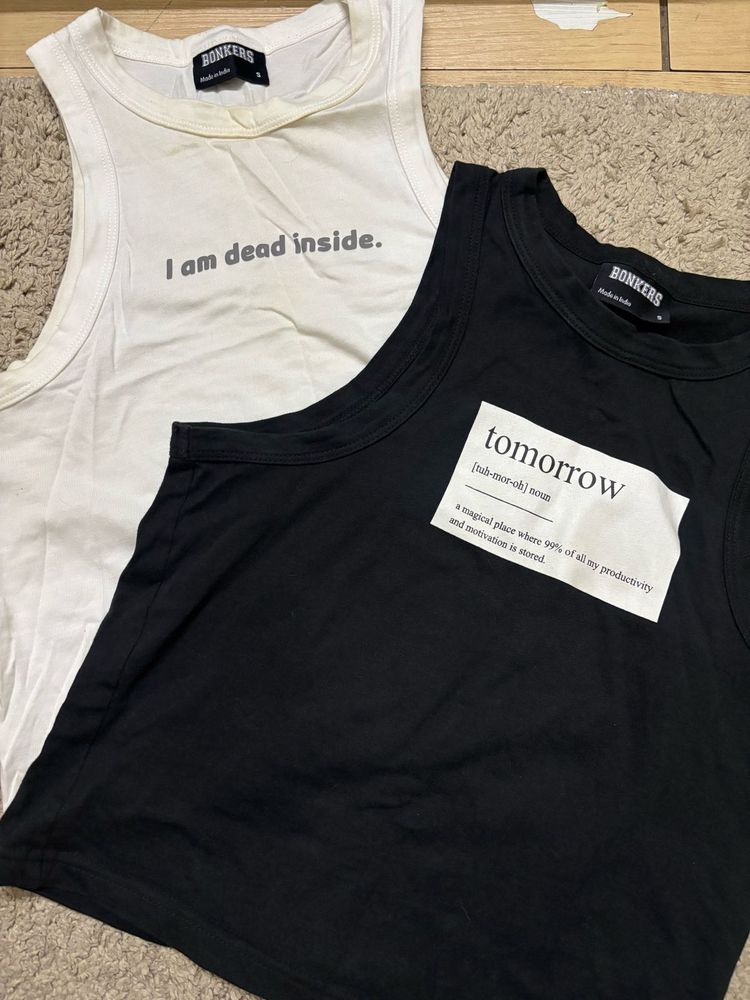 Graphic Tank Top Duo