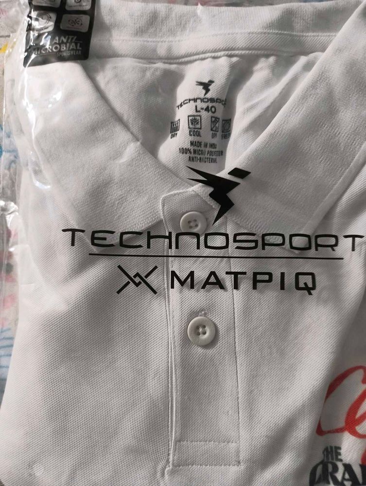 Technosport White T-Shirt
