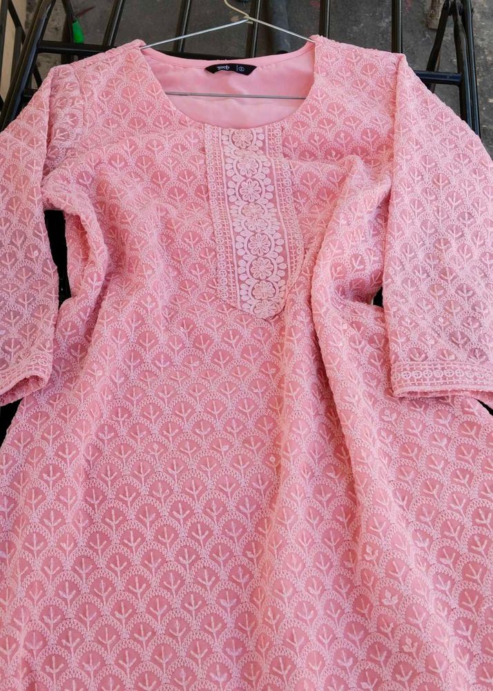 Pink and Blue Kurta Sets With Dupatta 🩷