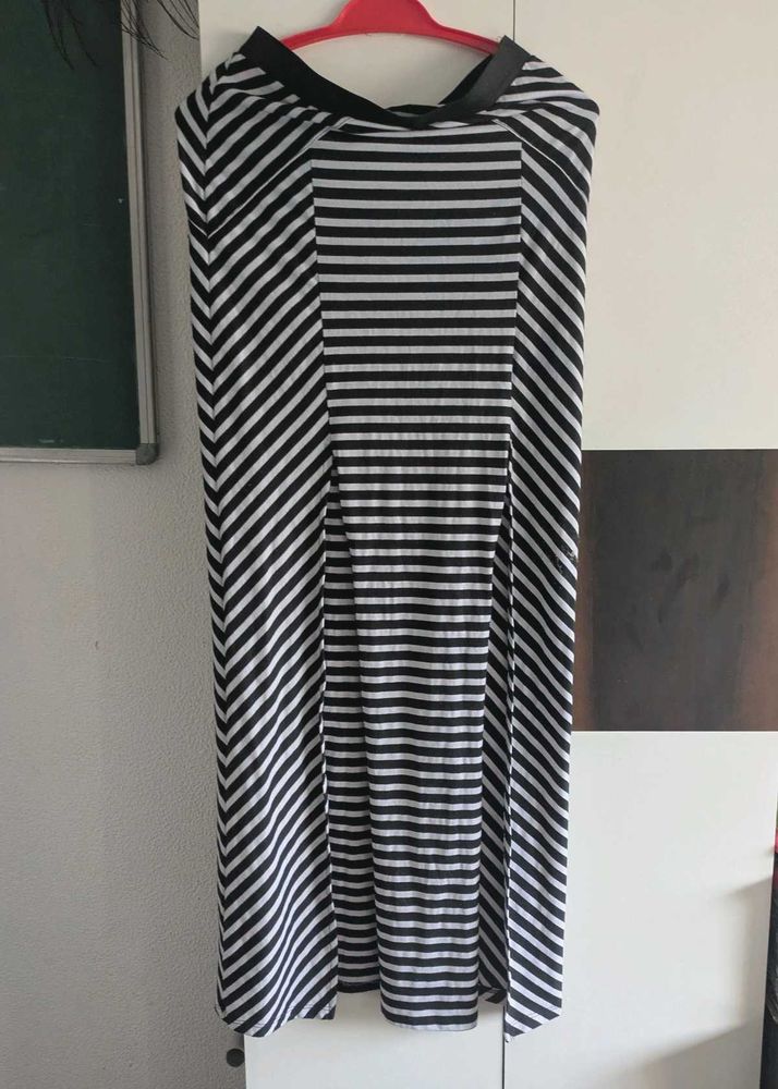 Striped Maxi Skirt