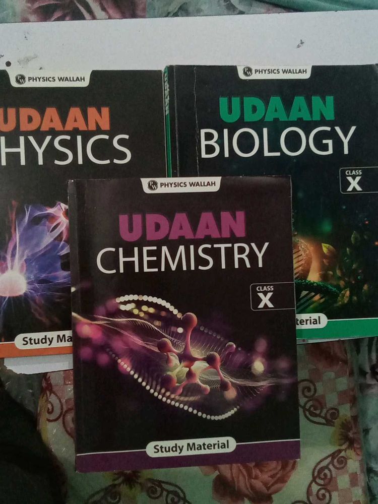 Pw Udaan Physics, Chemistry And Biology Class 10