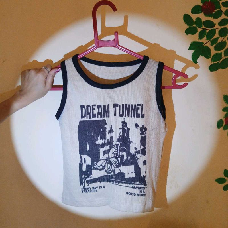 Dream Tunnel Graphic Top