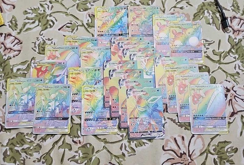 Pokemon Rainbow Cards