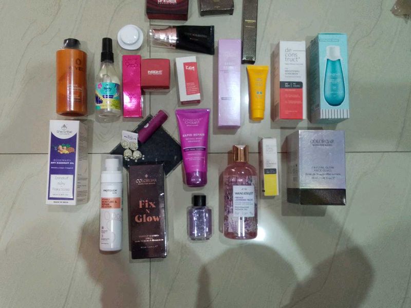 Makeup Skincare Products Combo