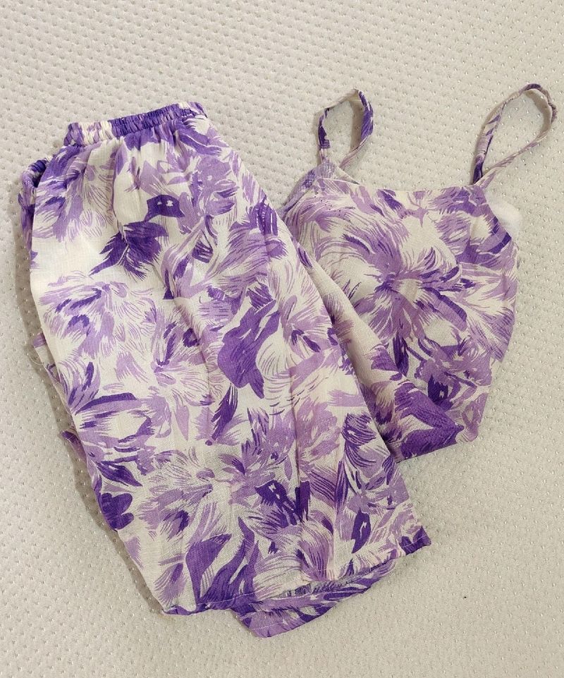 New Lavender Night Suit