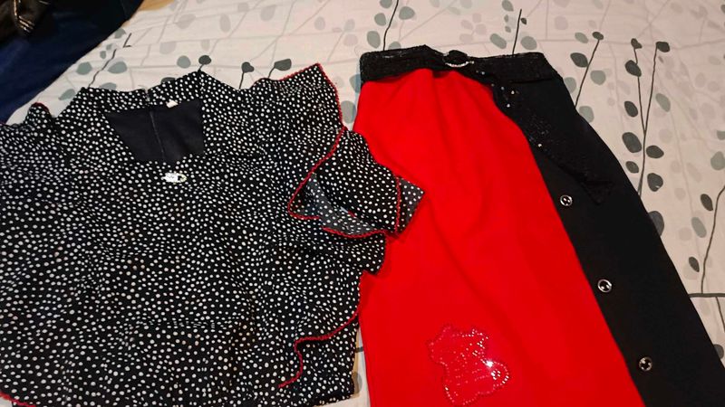 8 Se 10 Sal Tak Ke Top Skirt