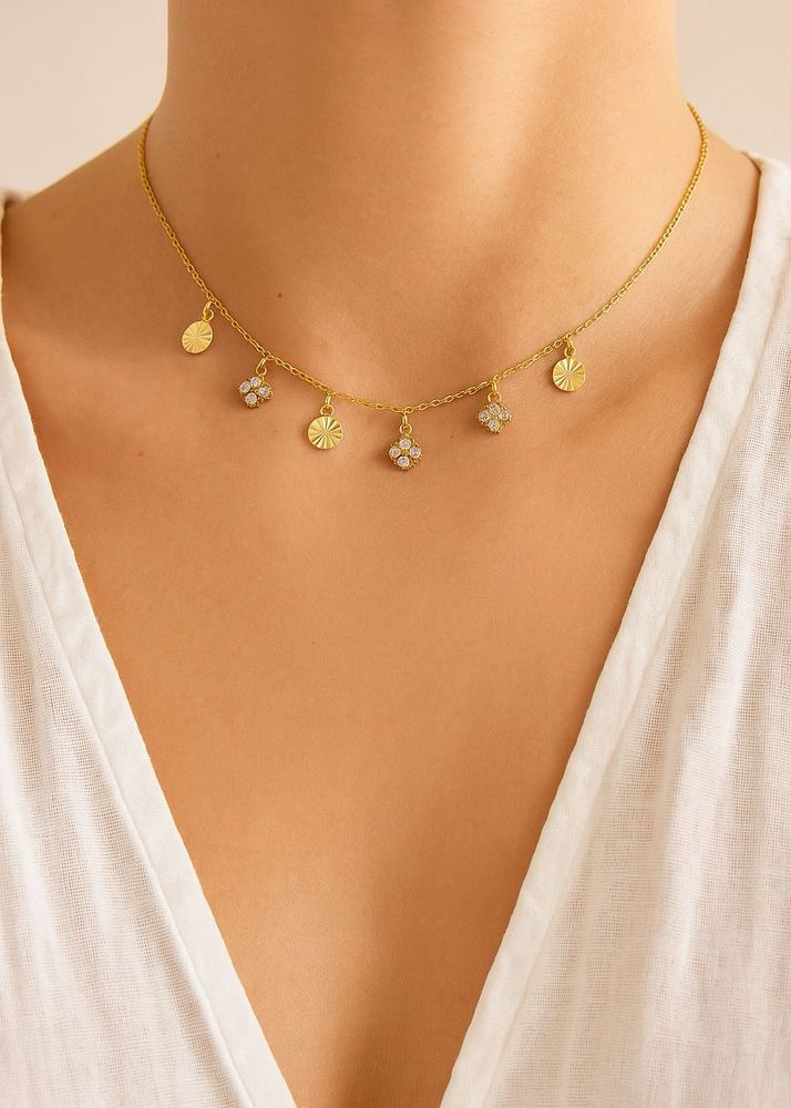 Regina Multicharm Necklace Anti-tarnish