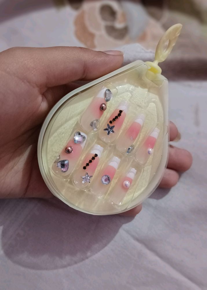 Brand New Korean Press On 💅nails🪄🖤