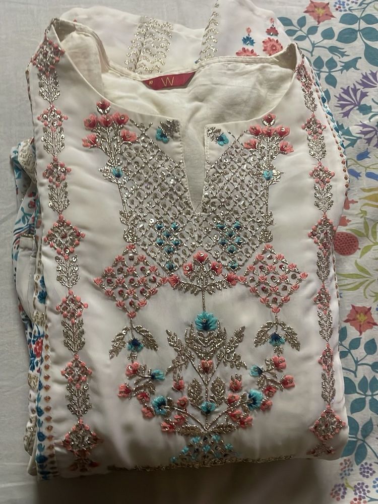 Brand W Elegant Embroidered Kurta