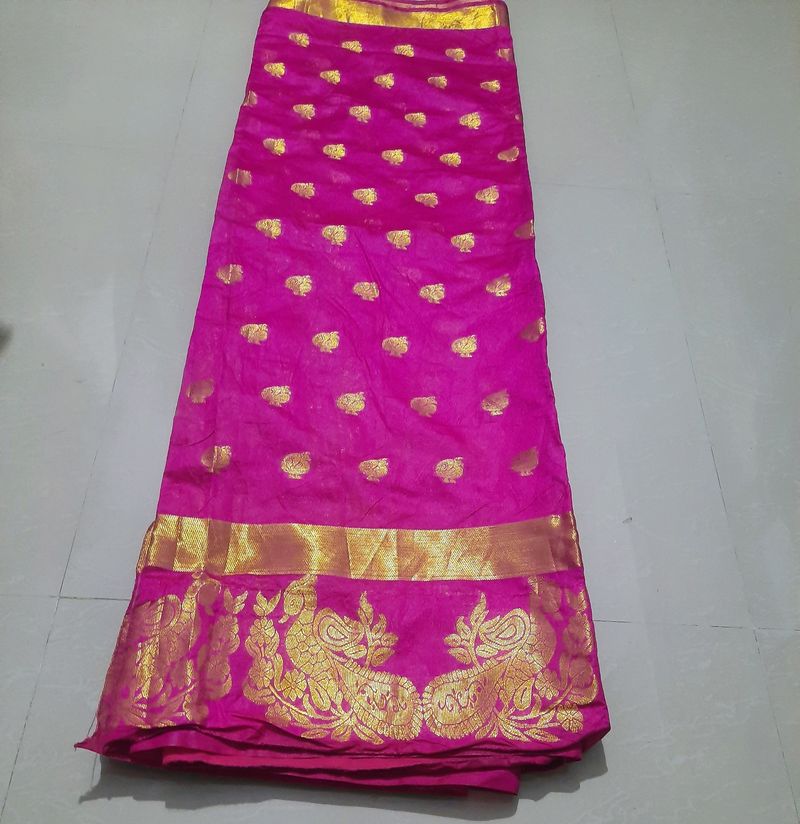 Pink Saree