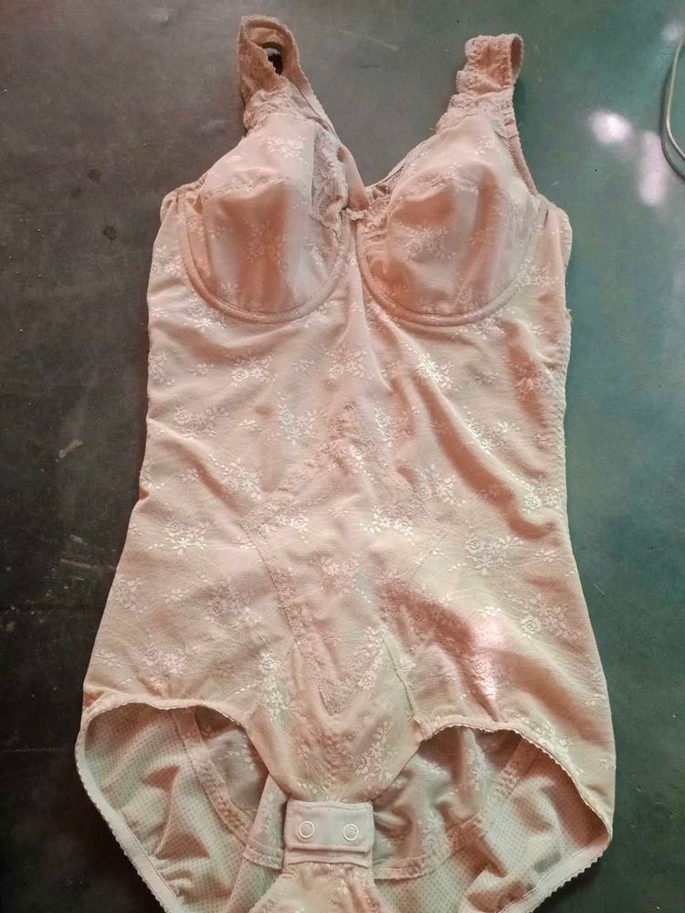 Vintage Beige Body Suit