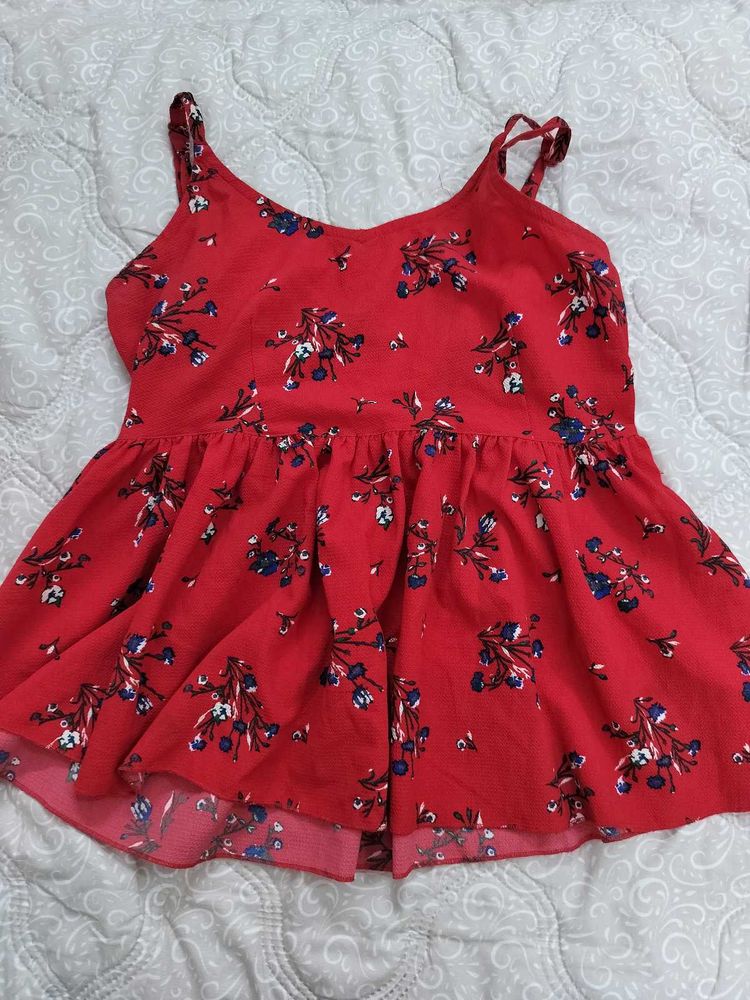 Floral Print Cami Top