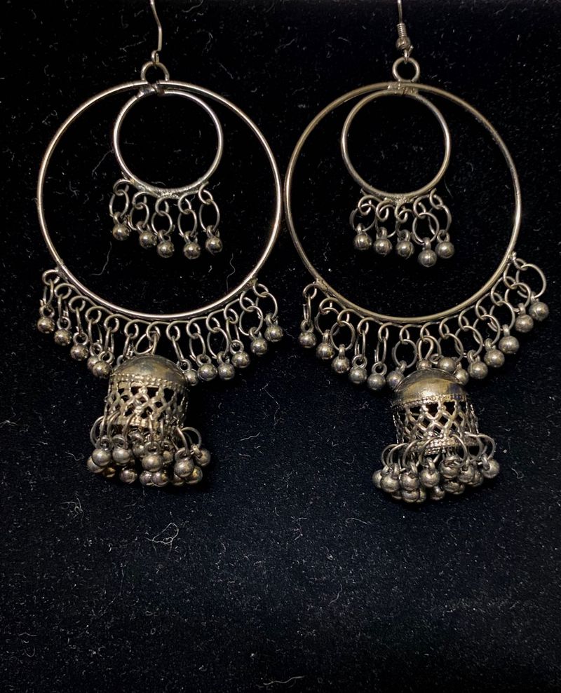 Oxidized Earrings