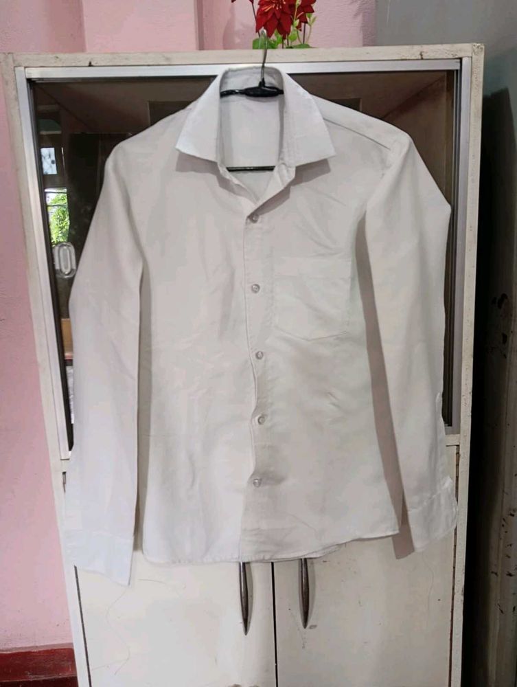 White Casual Shirt