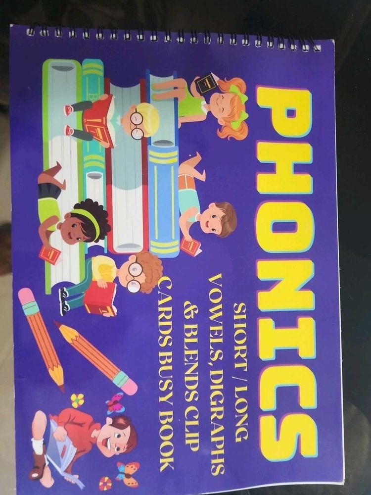 Phonics Velcro Book And Card Game