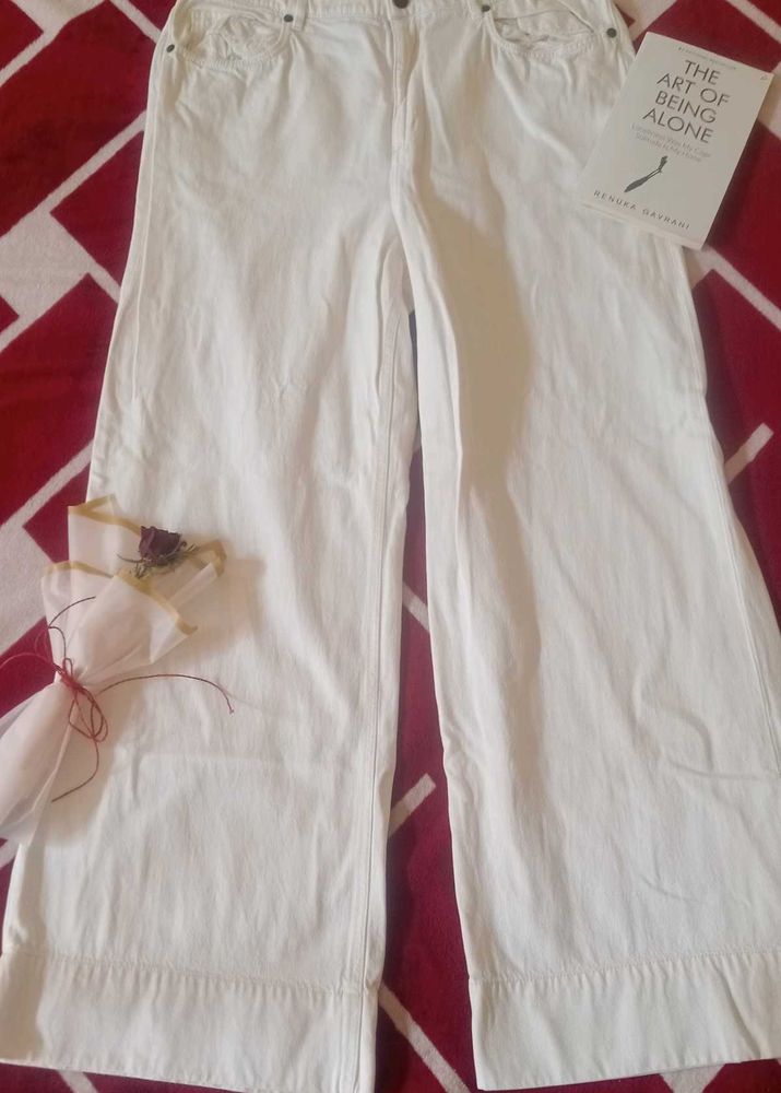 LOFT White Jeans