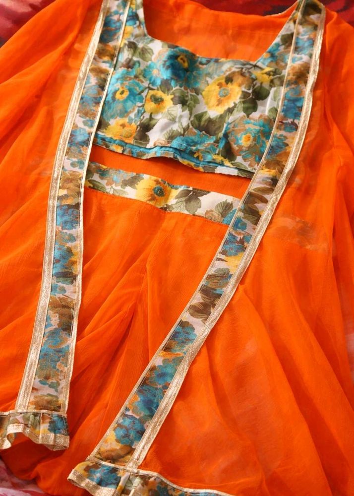 shrara with blouse and shrub