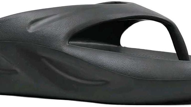 Black Platform Flip-Flops