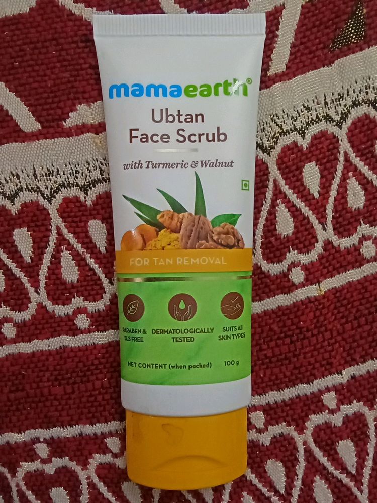 MAMA EARTH UBTAN FACE SCRUB