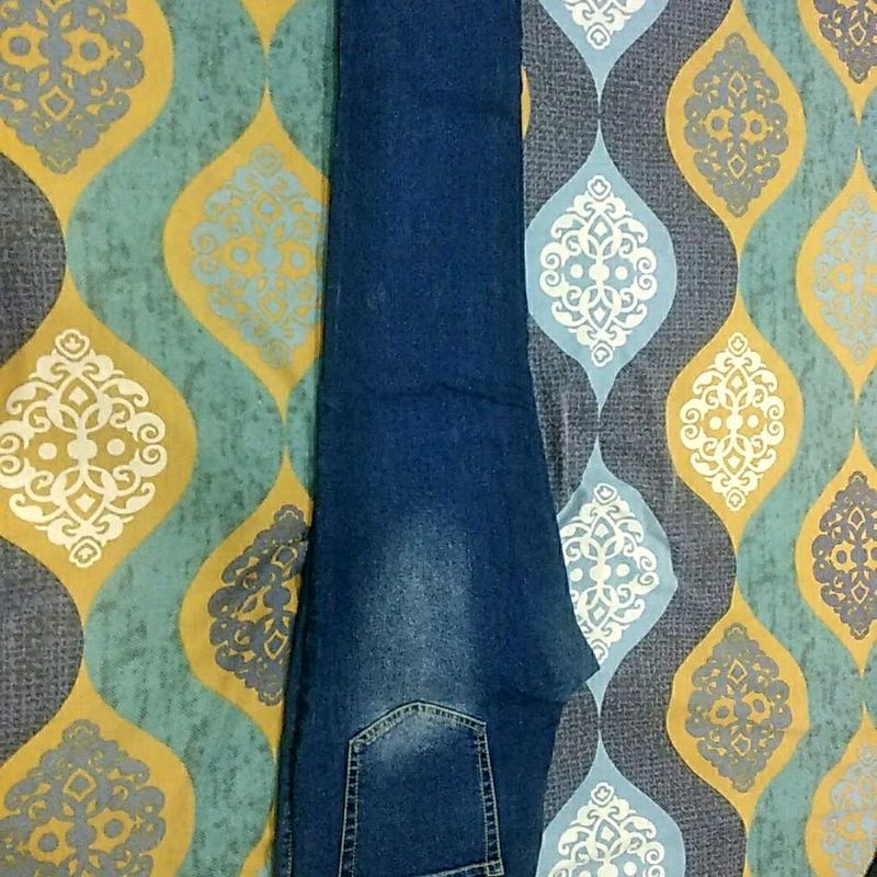 Dark Blue Denim Jeans