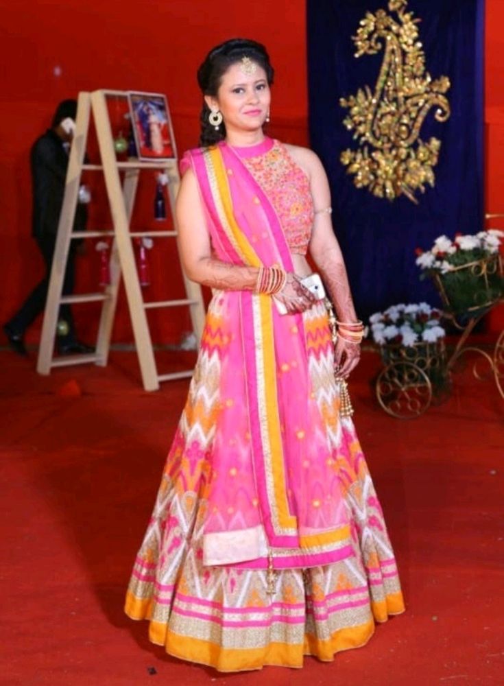 Multicolor Lehenga