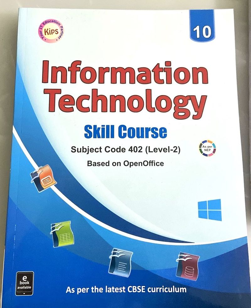 INFORMATION TECHNOLOGY SKILL COURSE CLASS 10th