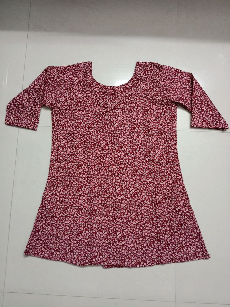 Short Top Tunic For Women