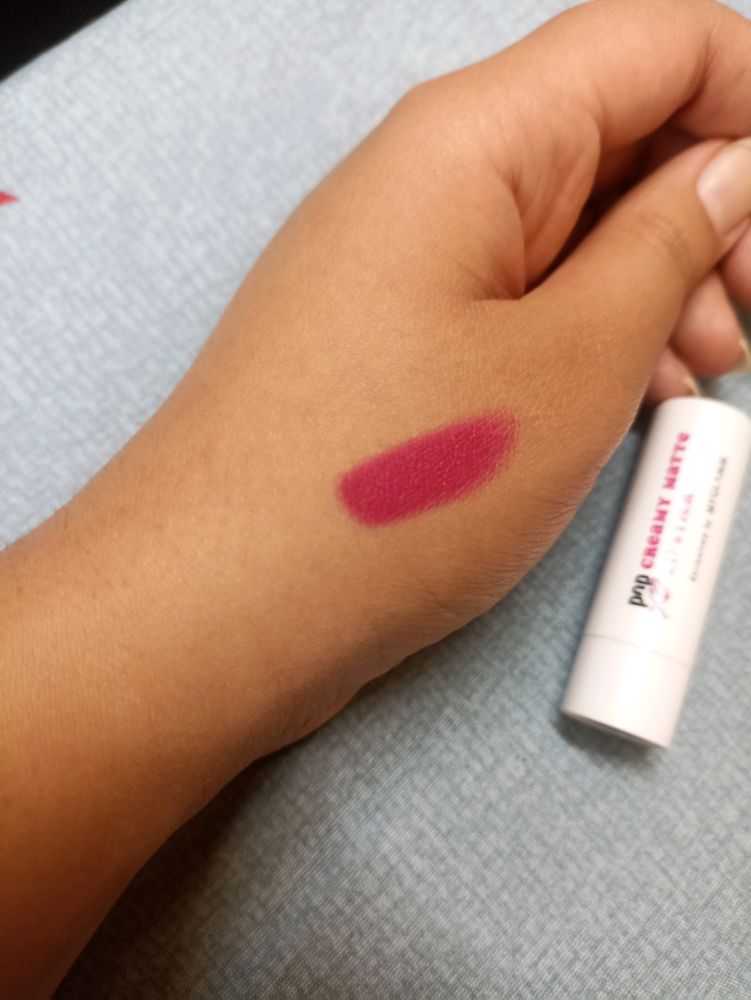 MYGLAMM Creamy Matte Lipstick In Pink Colour (Neve