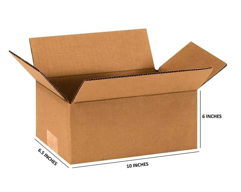 Corrugated Shipping Box For Packaging | Pack Of 25