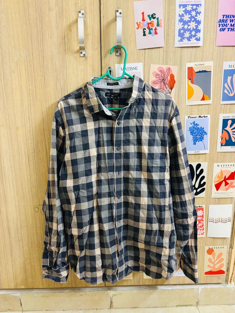 Checkered Long Sleeve Shirt