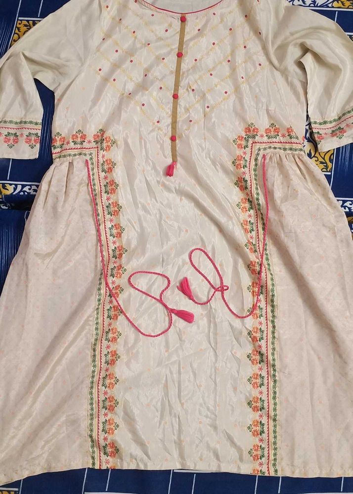 Elegant Embroidered Kurta