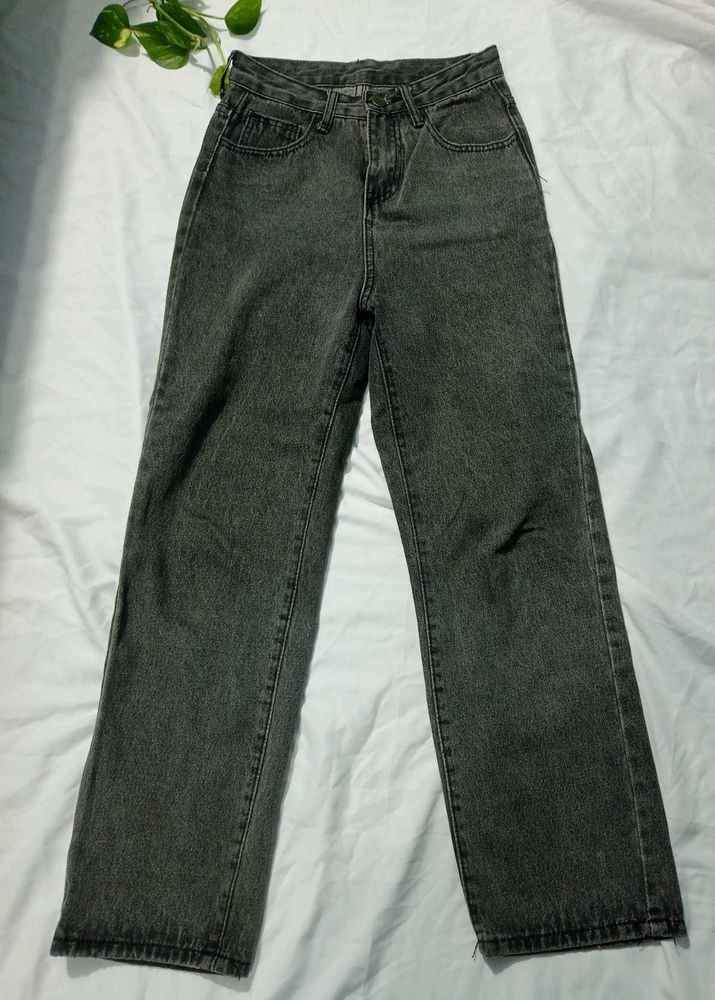 Gray Denim Jeans