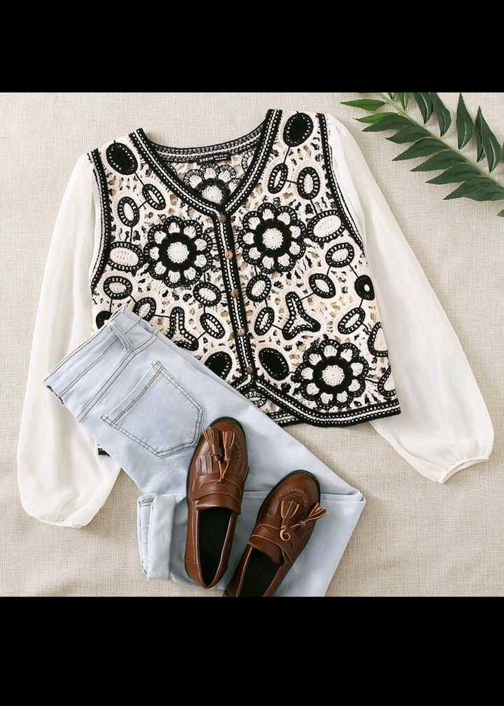 Korean Crochet Top