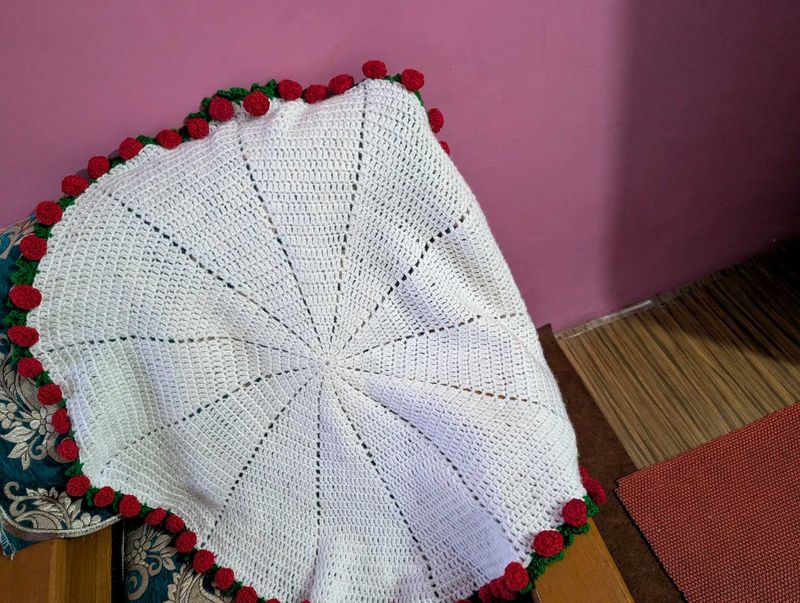 Handmade Crocheted Doily