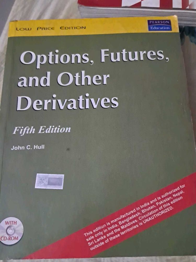 Option Futures And Other Derivatives Book MBA Boo