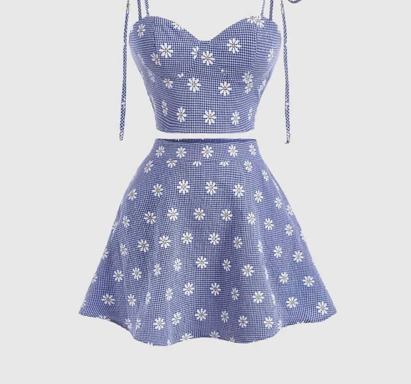 Floral Two-Piece Set