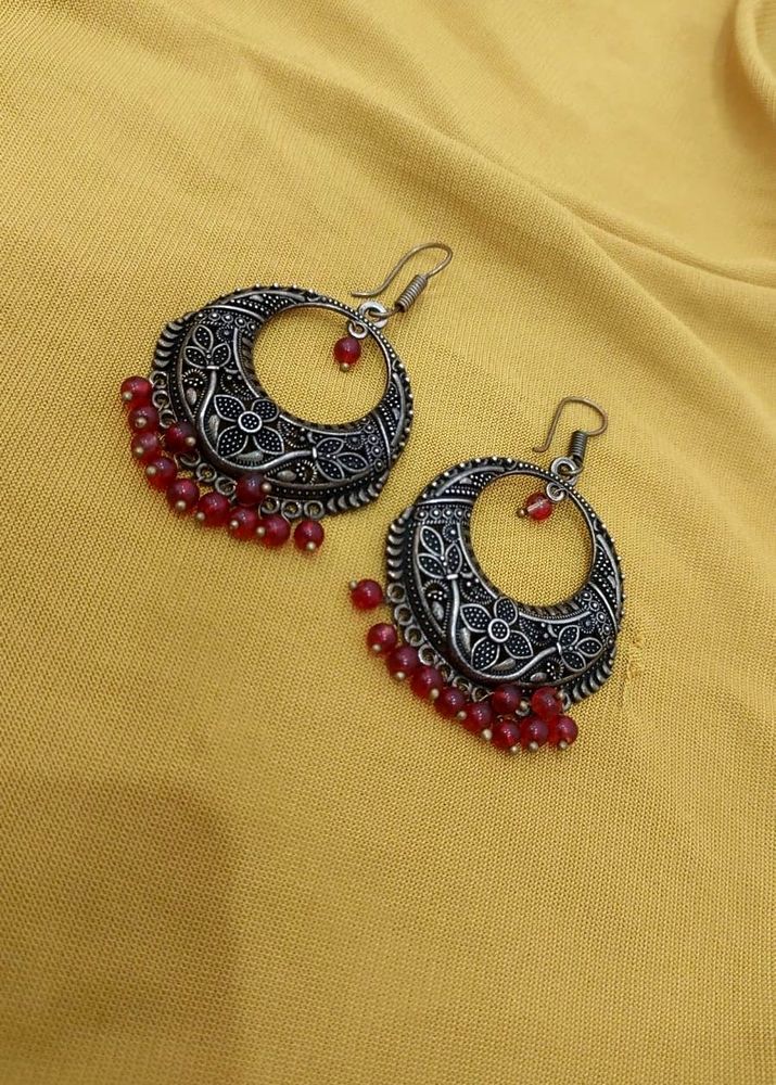 Ethnic Hoop Earrings