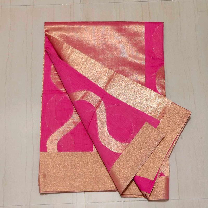 Elegant Pink Saree
