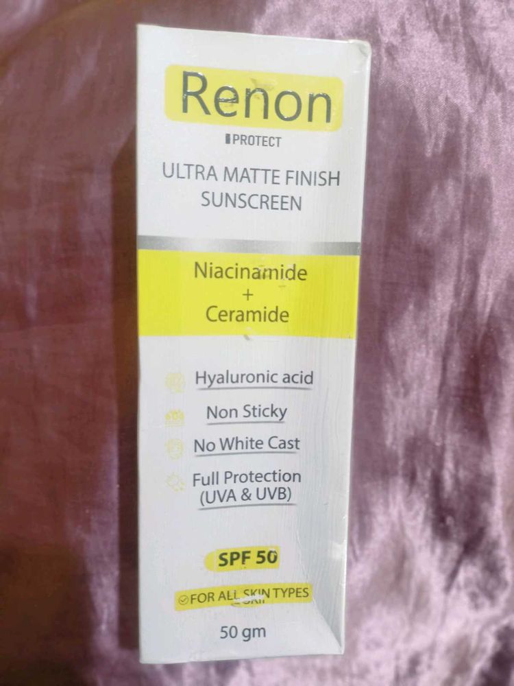 Renon Ultra Matte Sunscreen