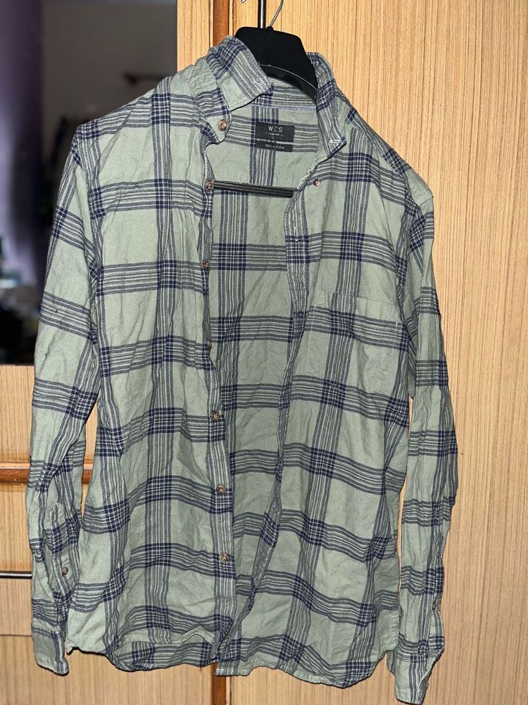 Men's Plaid Flannel Shirt