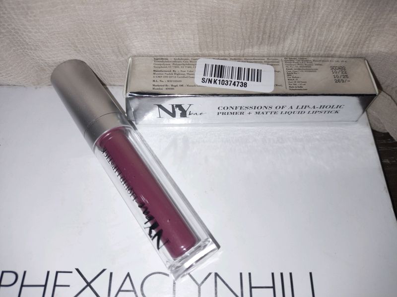 NYbae Matte Liquid Lipstick+Primer