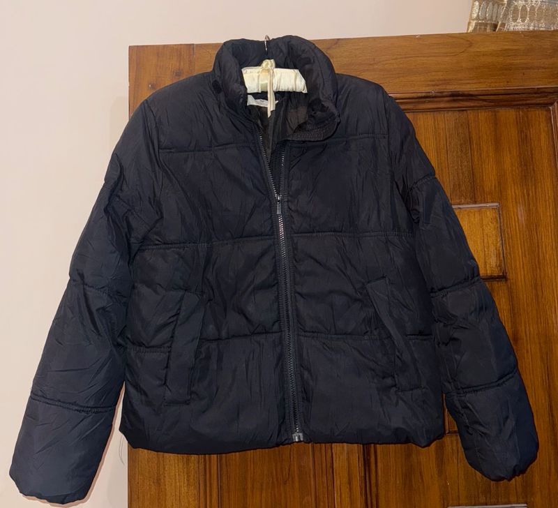 H&amp;M Black Puffer Jacket