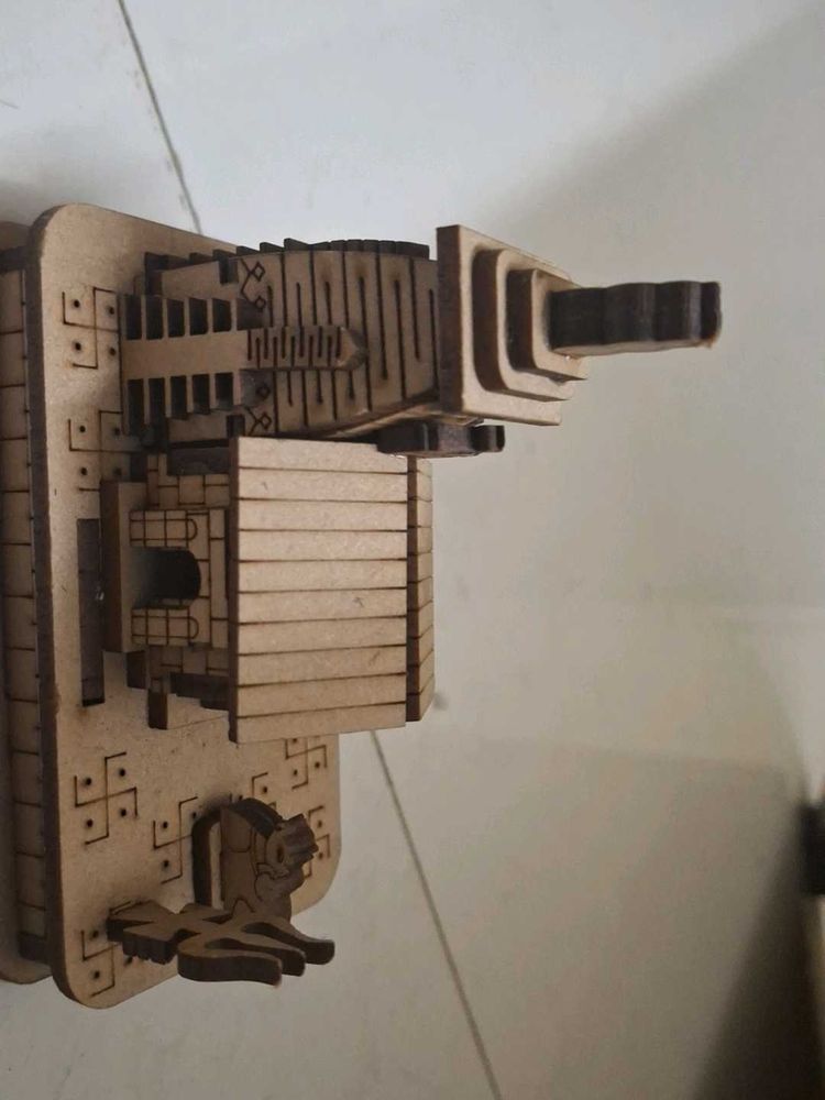 Laser Cut Wooden Model Kit