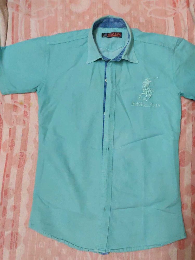 British Polo Shirt - Light Blue