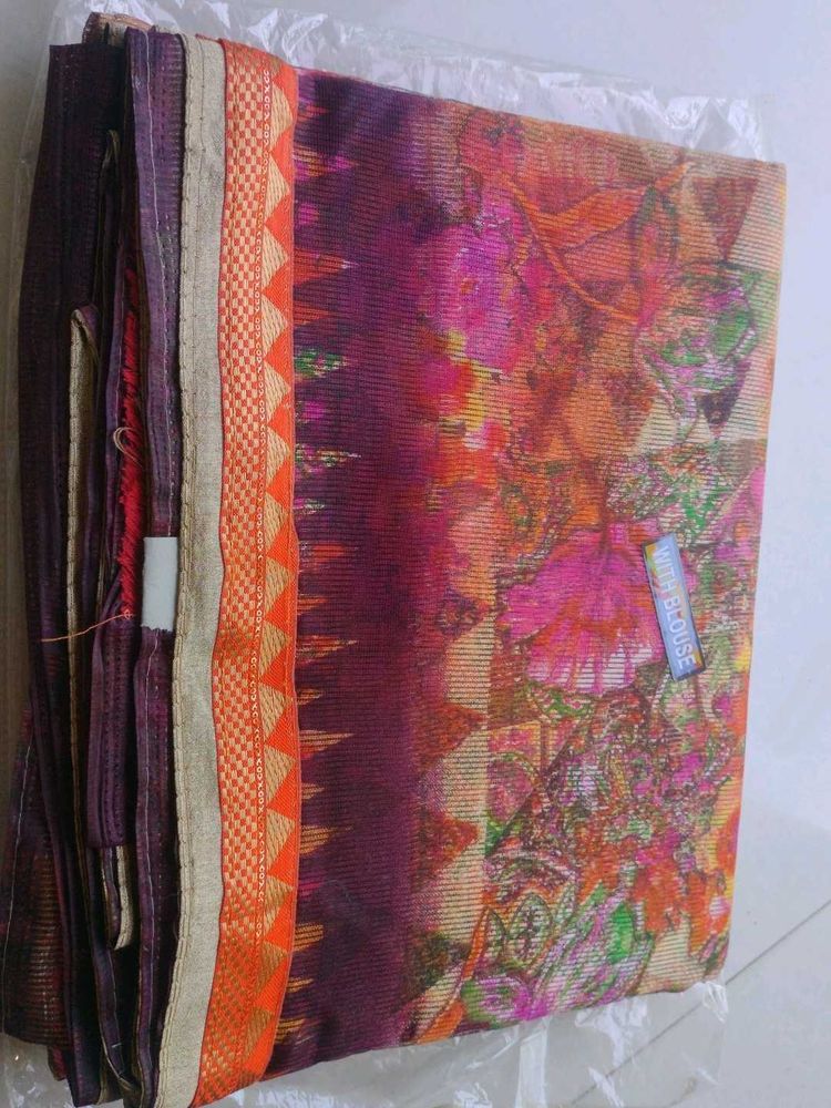 New brand Saree With Tag