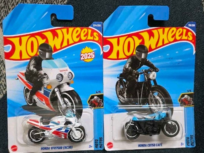 Hot Wheels Honda Motorcycle Set