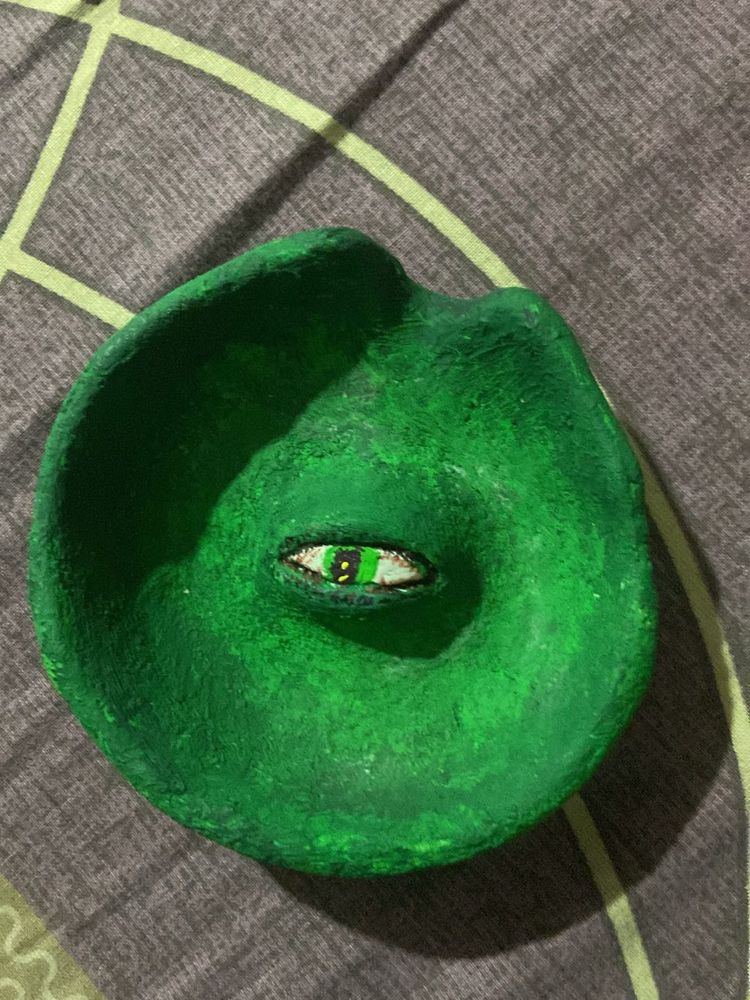 Handmade Ashtray, Eye shaped
